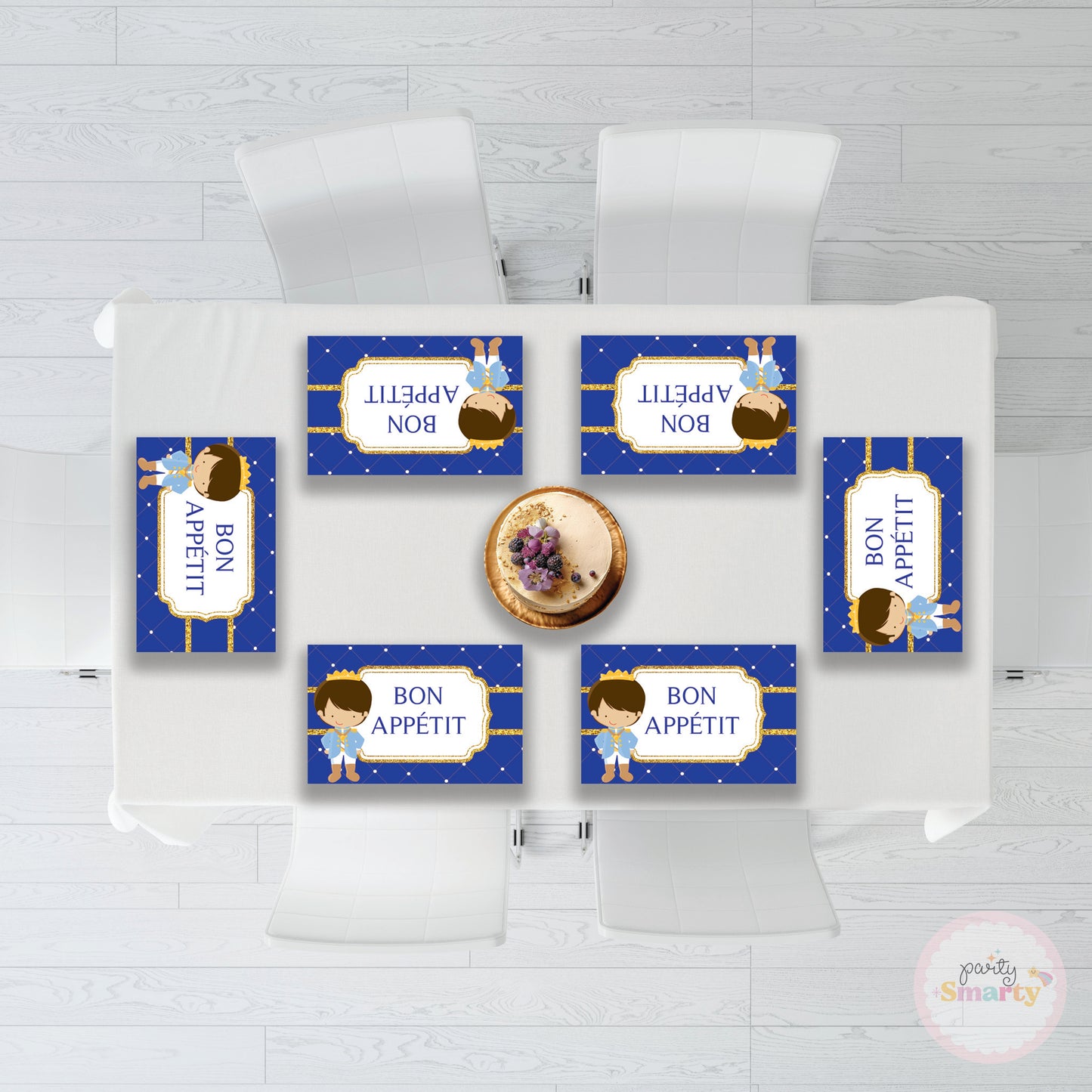 Prince Table Mats - Set of 6