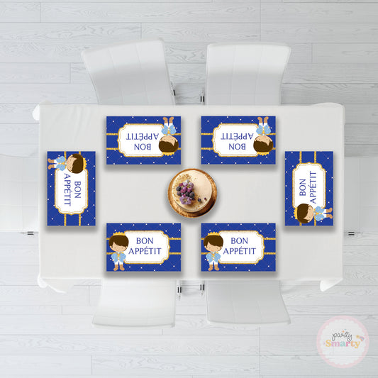 Prince Table Mats - Set of 6