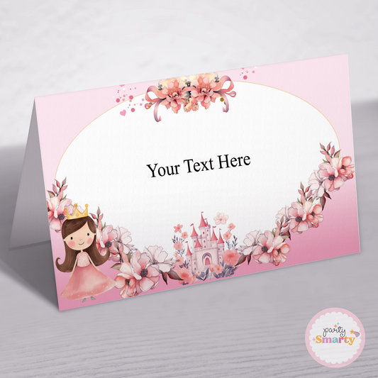 Princess Food Tags - Set of 12