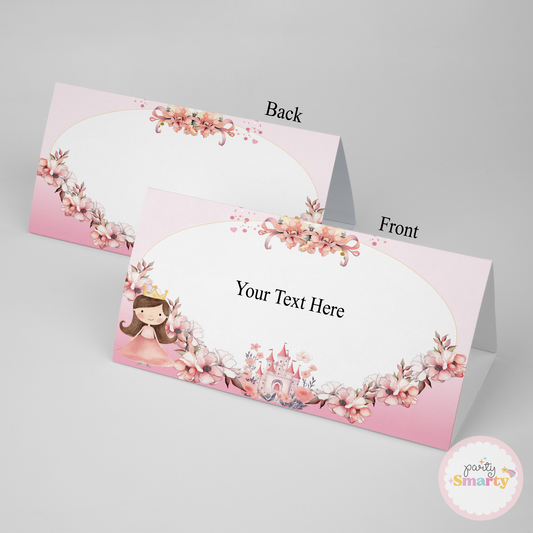 Princess Food Tags - Set of 12