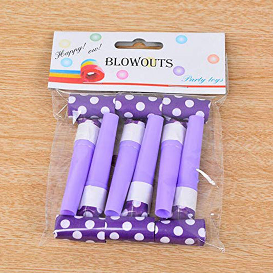 Whistle Blowouts Purple (Set of 10)