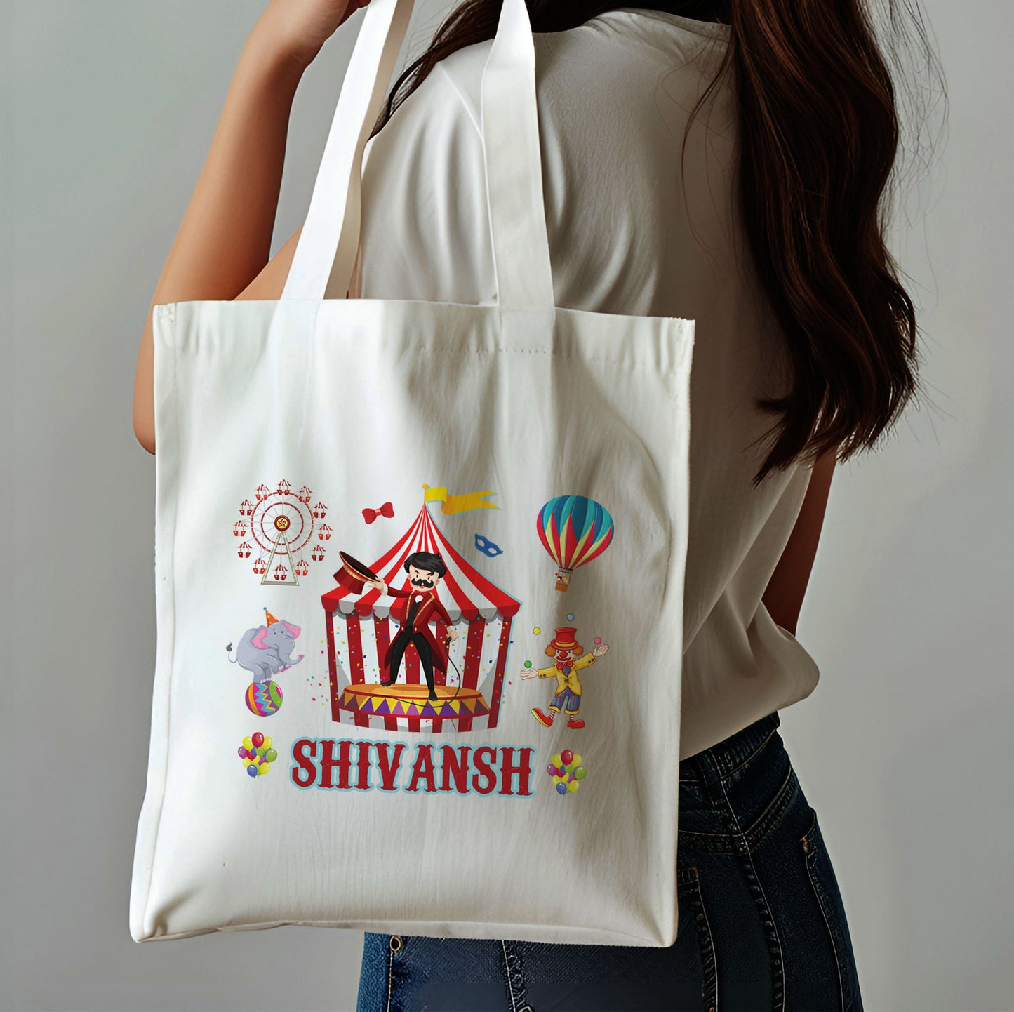 Red Carnival Tote Bag