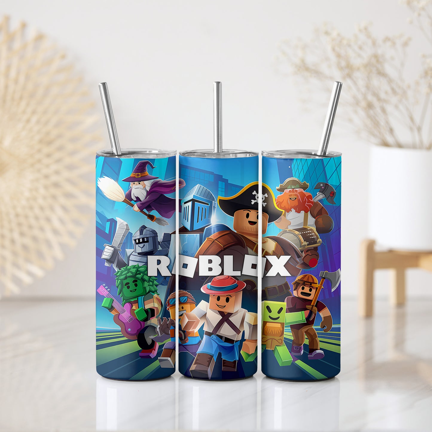 Roblox 3 Skinny Tumbler
