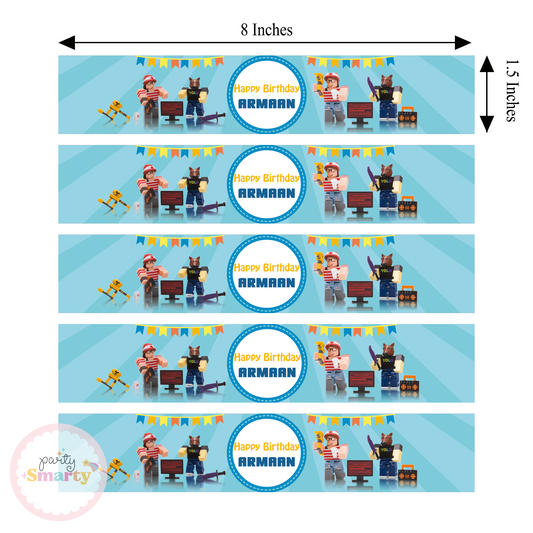 Roblox Wrist Bands - Set of 10