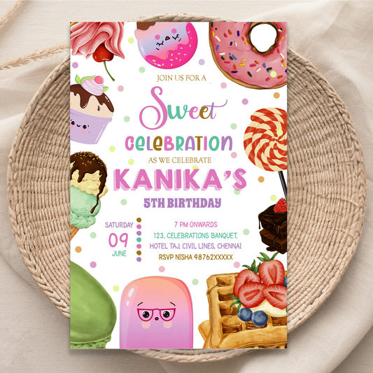 Sweet Treat Invite