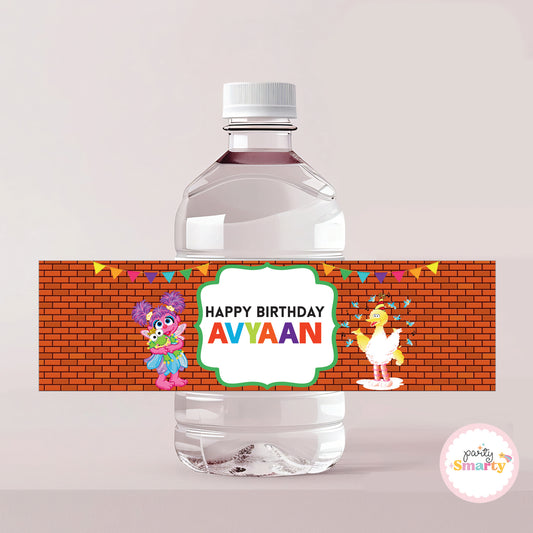 Sesame Street Bottle Labels - Set of 10