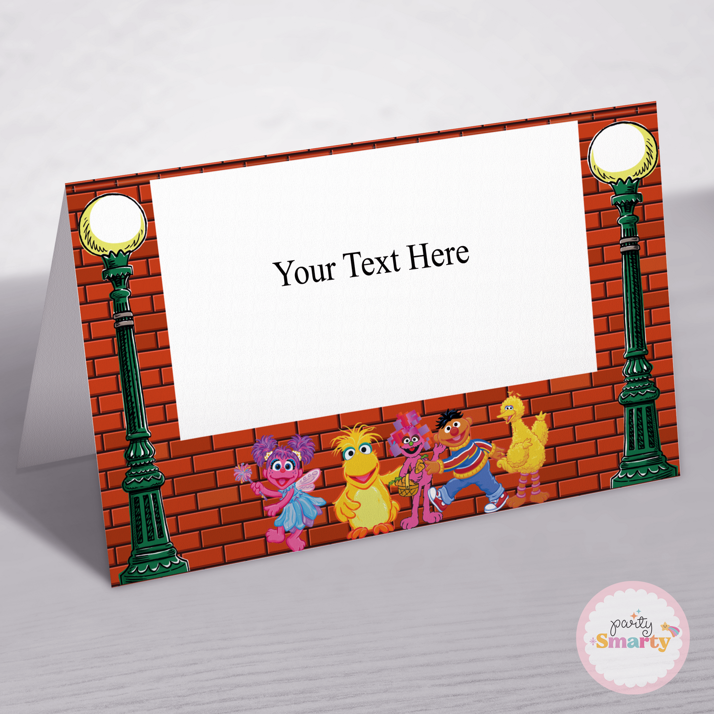 Sesame Street Food Tags - Set of 12