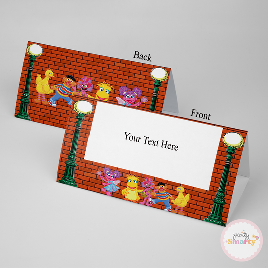 Sesame Street Food Tags - Set of 12