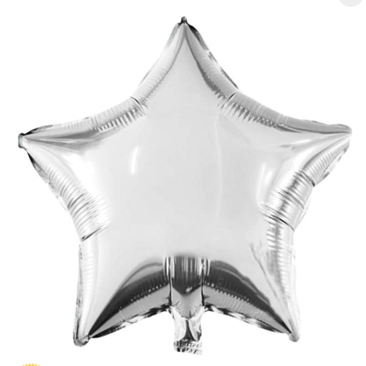 Silver Star Foil Balloon
