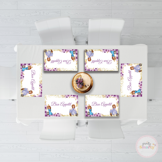 Sofia The First Table Mats - Set of 6