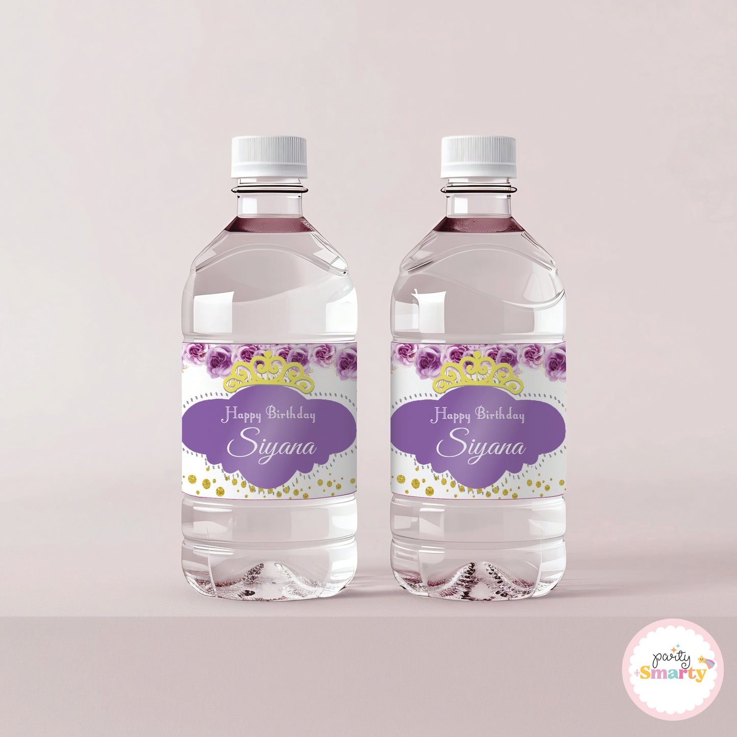 Sofia The First Bottle Labels - Set of 10