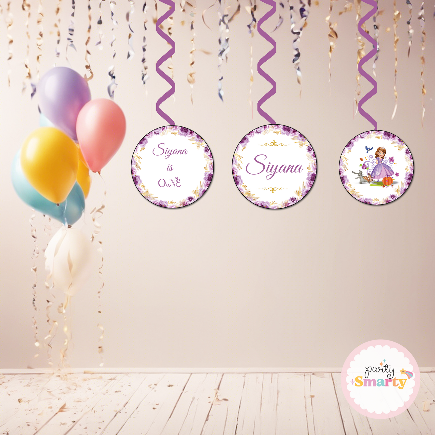 Sofia The First Danglers - Set of 6