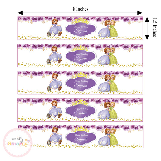 Sofia The First Wrist Bands - Set of 10