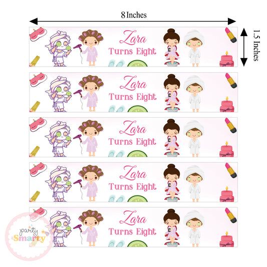 Spa Party Wrist Bands - Set of 10