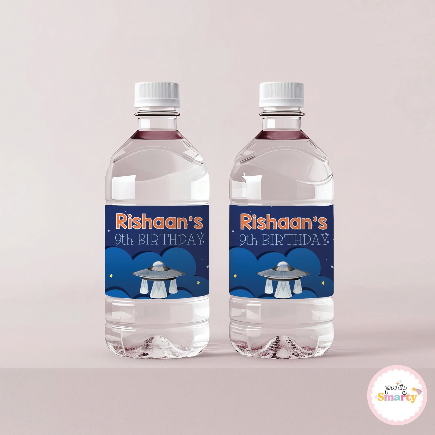 Space Bottle Labels - Set of 10