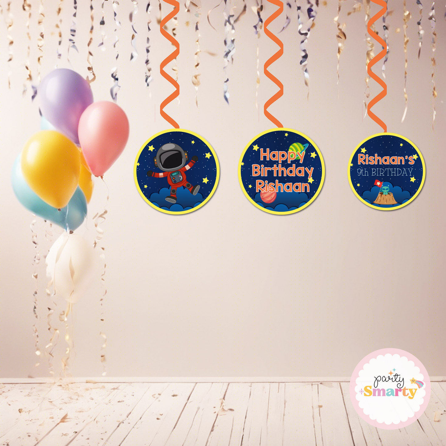 Space Danglers - Set of 6