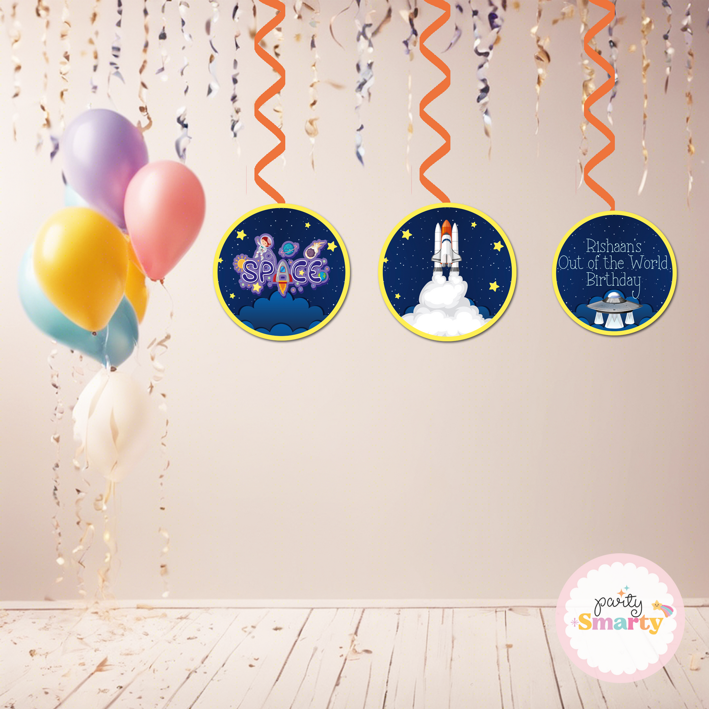 Space Danglers - Set of 6