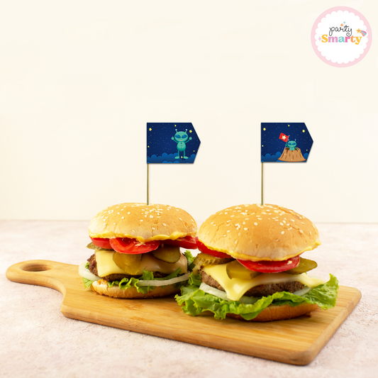 Space Flag Picks - Set of 10