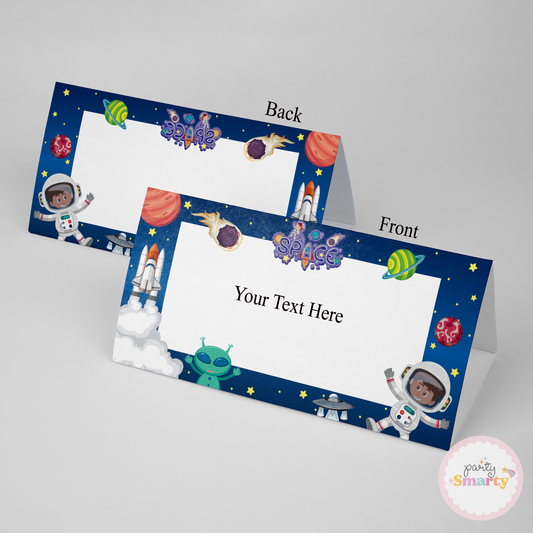 Space Food Tags - Set of 12