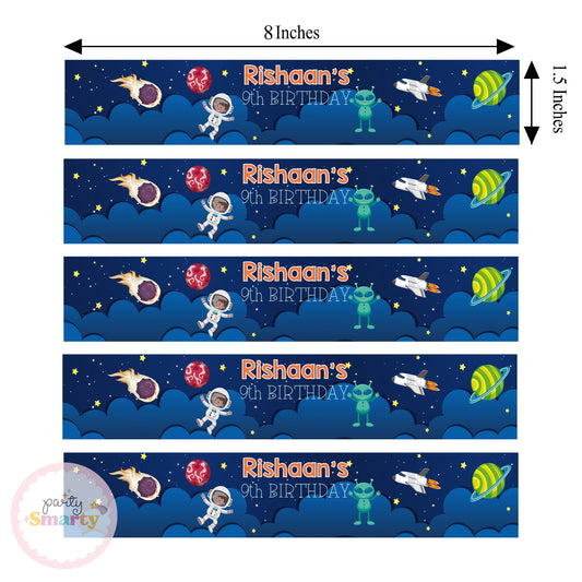 Space Wrist Bands - Set of 10