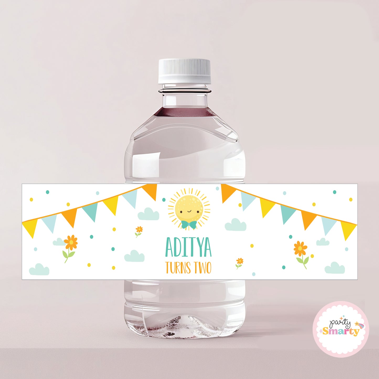 Sunshine Boy Bottle Labels - Set of 10