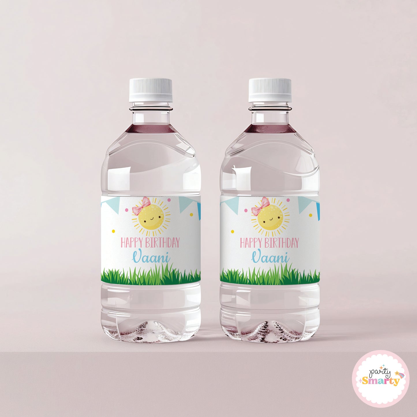 Sunshine Girl Bottle Labels - Set of 10