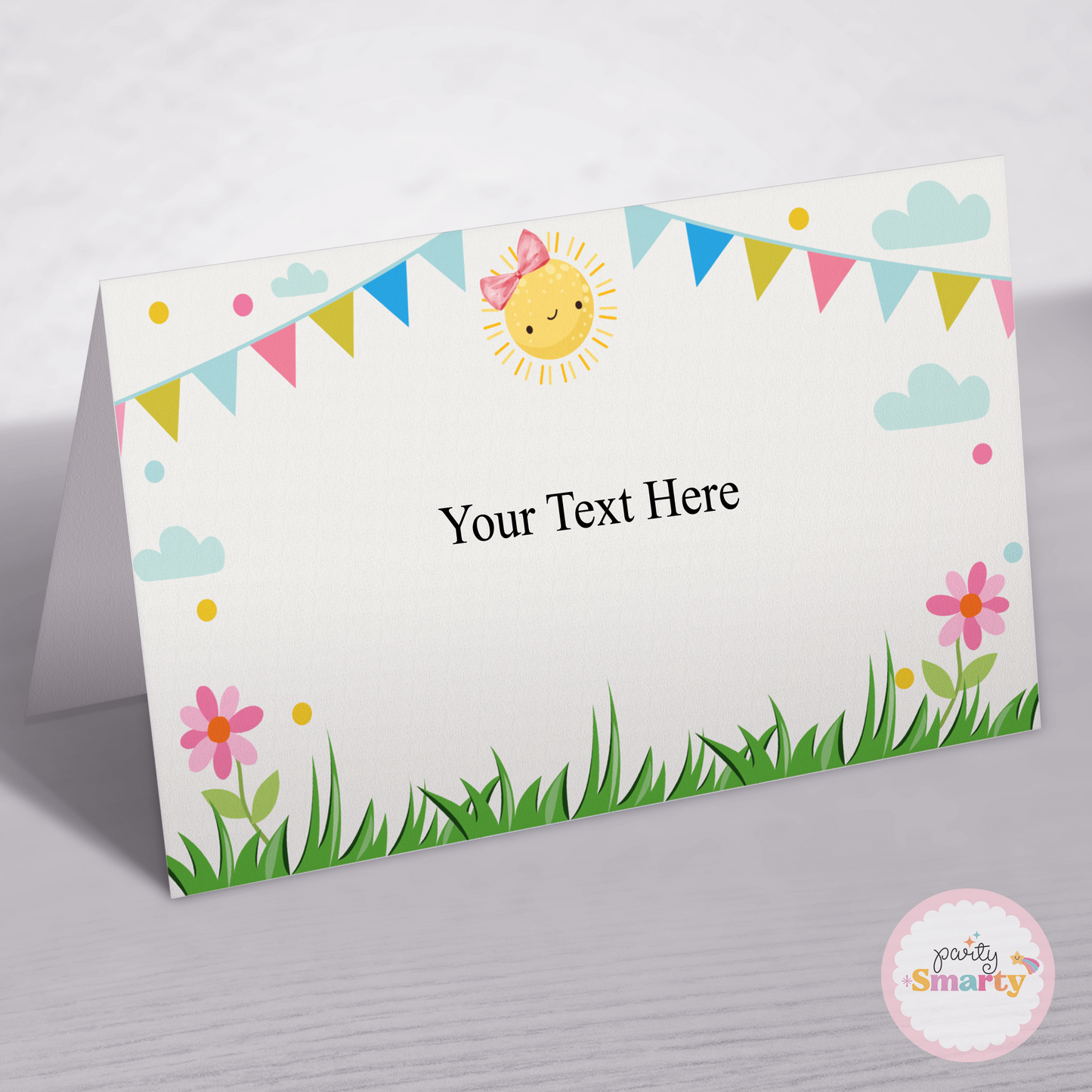 Sunshine Girl Food Tags - Set of 12