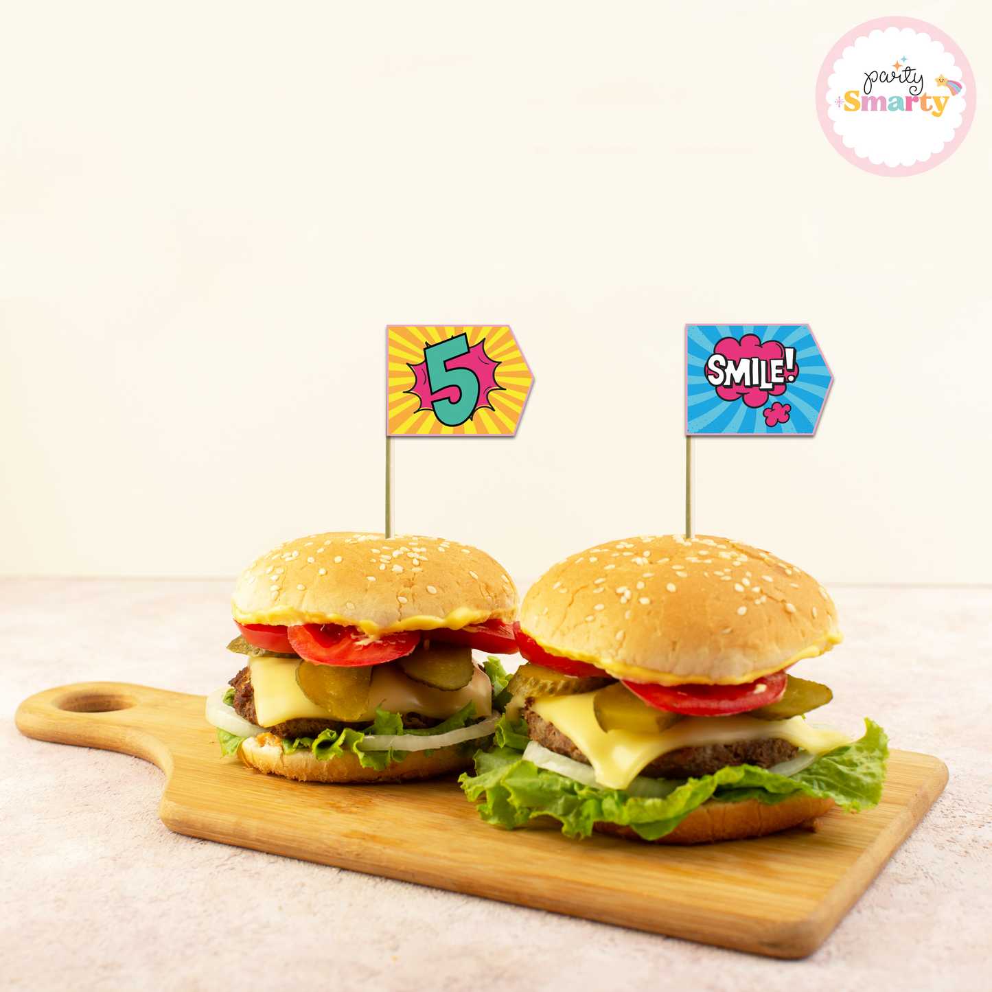 Super Girl Flag Picks - Set of 10