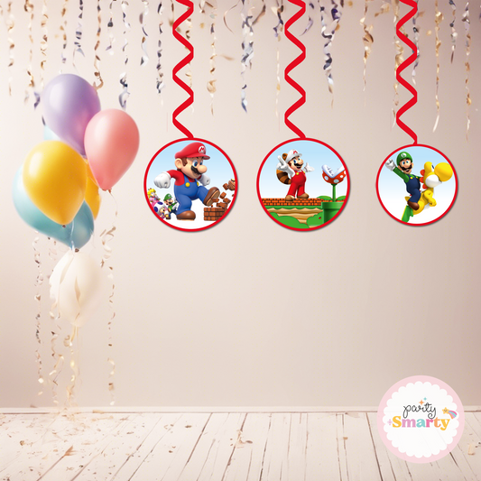 Super Mario Danglers - Set of 6