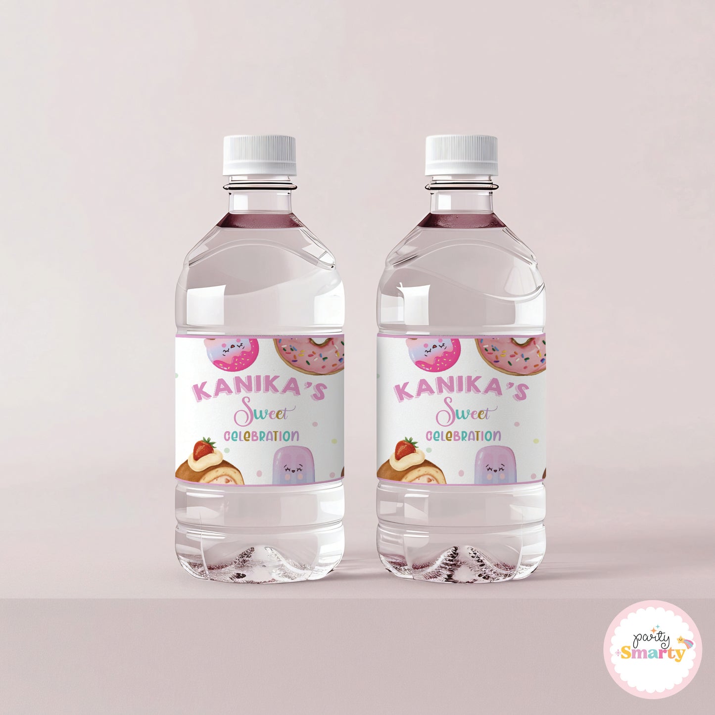 Sweet Treat Bottle Labels - Set of 10