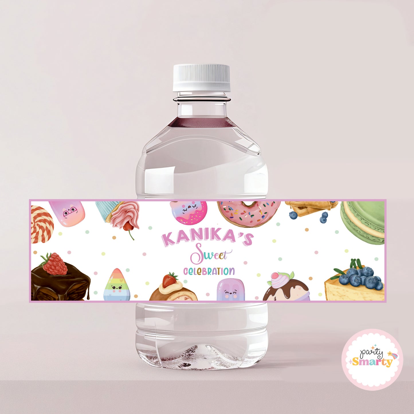 Sweet Treat Bottle Labels - Set of 10