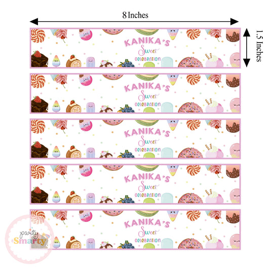Sweet Treat Wrist Bands - Set of 10