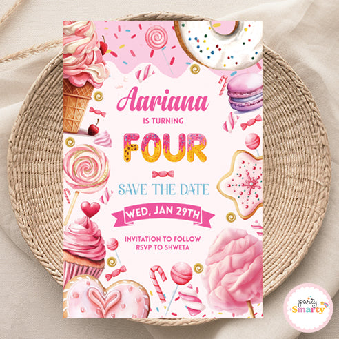 Sweet Treat Bright Invite