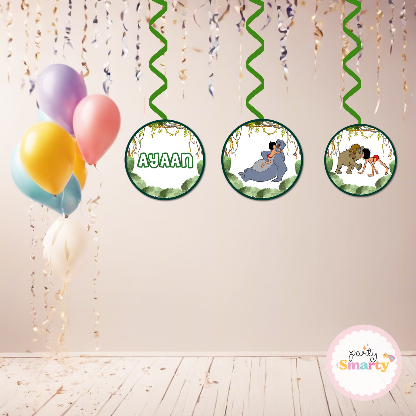 The Jungle Book Danglers - Set of 6