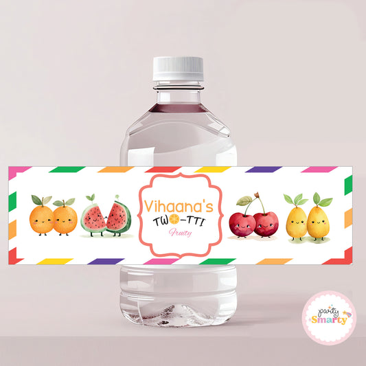 Tooty Fruity Bottle Labels - Set of 10