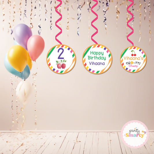 Tooty Fruity Danglers - Set of 6