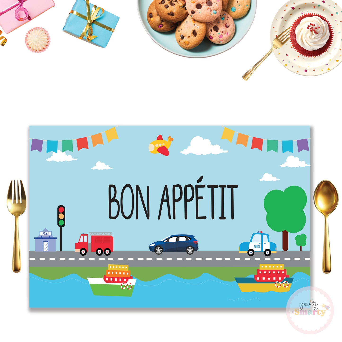 Transport Table Mats - Set of 6