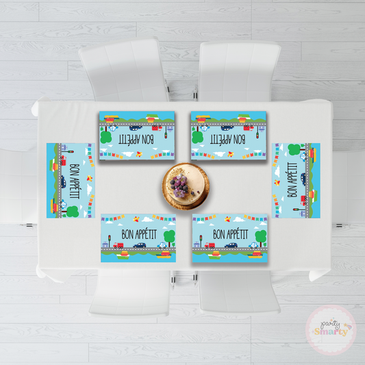 Transport Table Mats - Set of 6