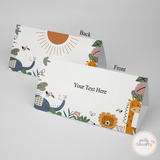 Two Wild Food Tags - Set of 12