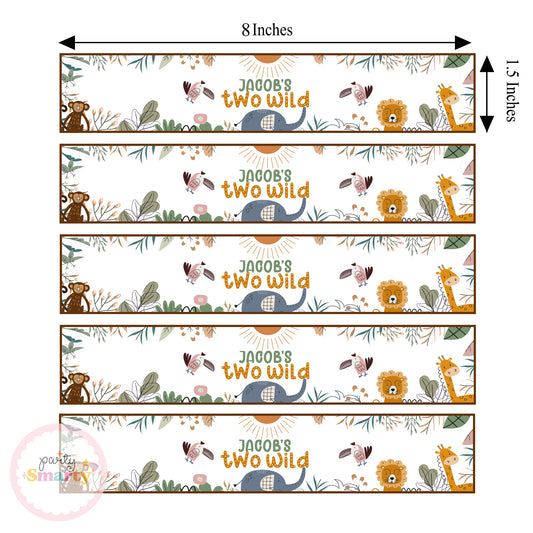 Two Wild Wrist Bands - Set of 10