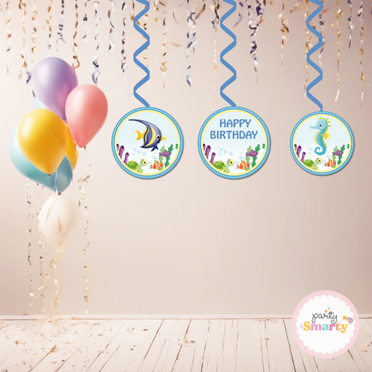 Under the sea Danglers - Set of 6