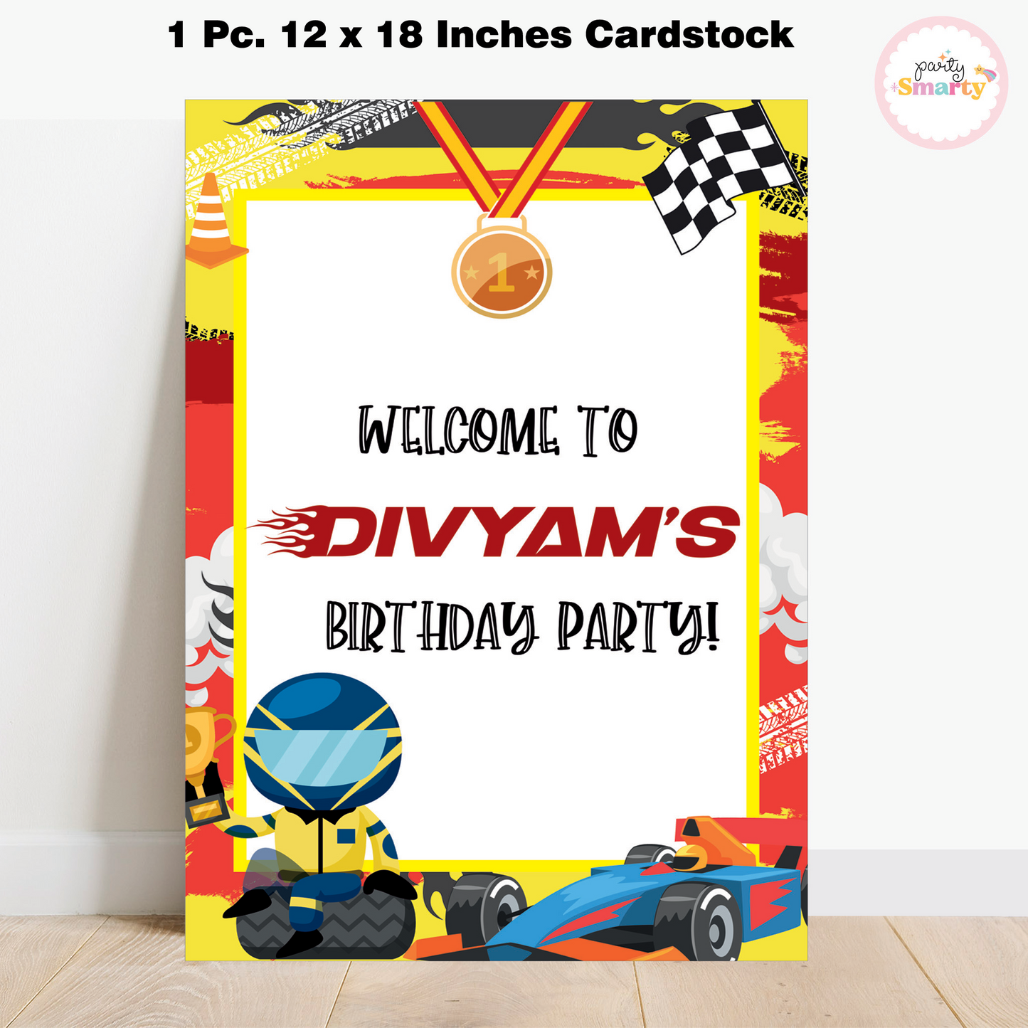 Race Car Smarty Saver 90 Piece Combo