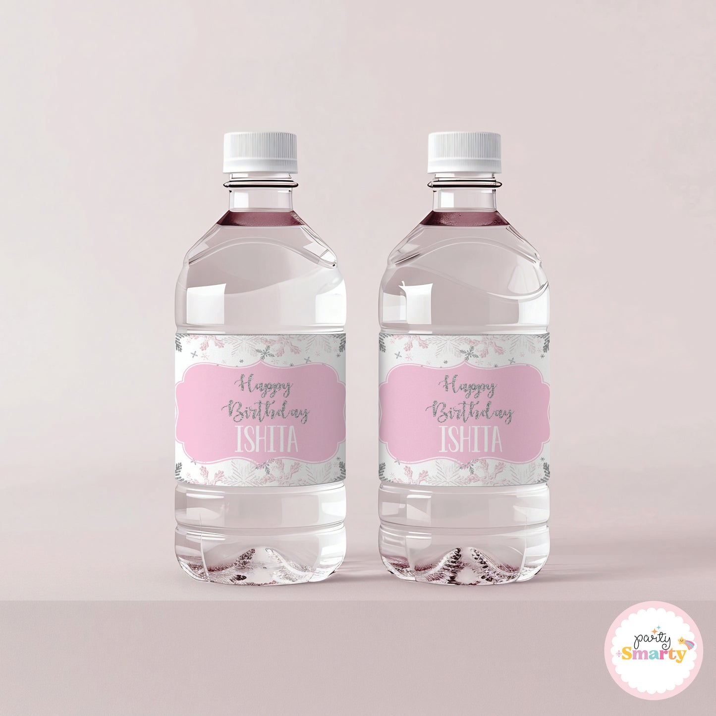 Winter Wonderland Bottle Labels - Set of 10