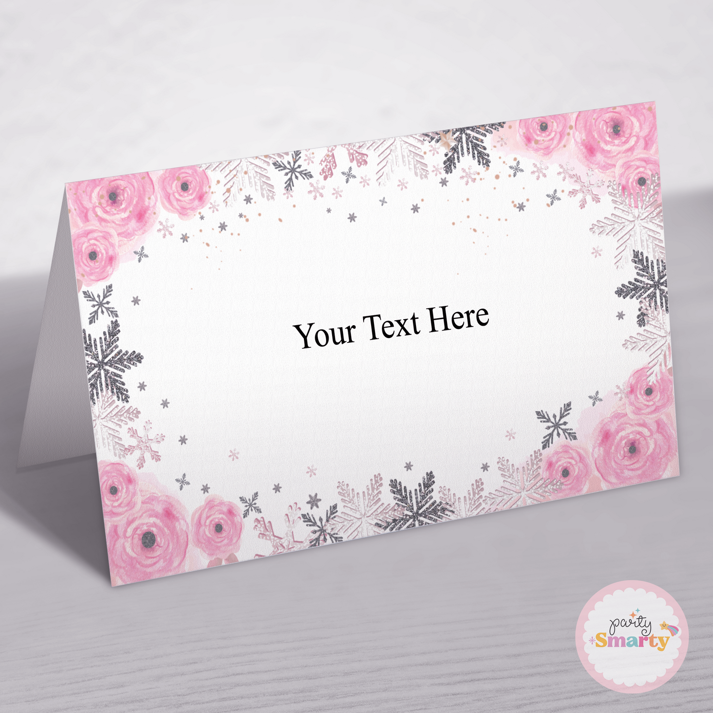 Winter Wonderland Food Tags - Set of 12