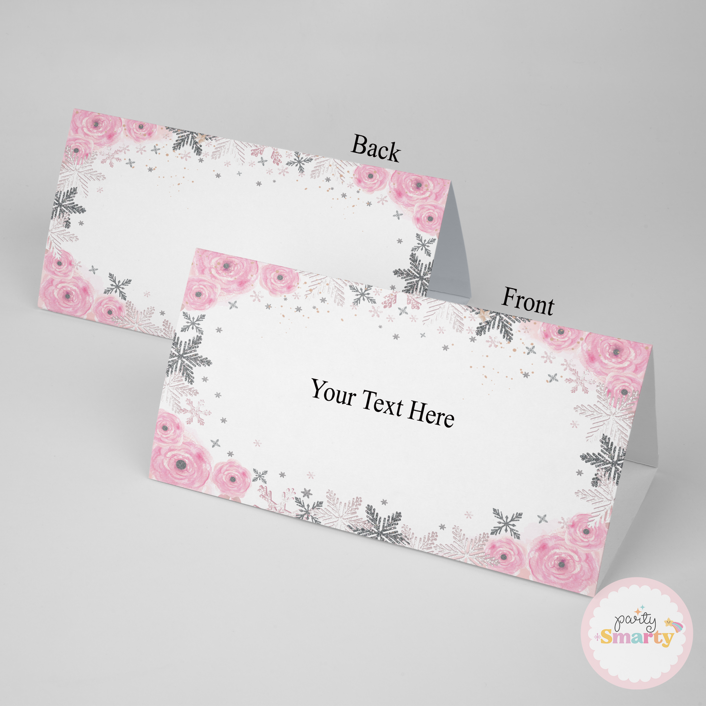 Winter Wonderland Food Tags - Set of 12