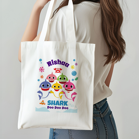 Baby Shark Tote Bag