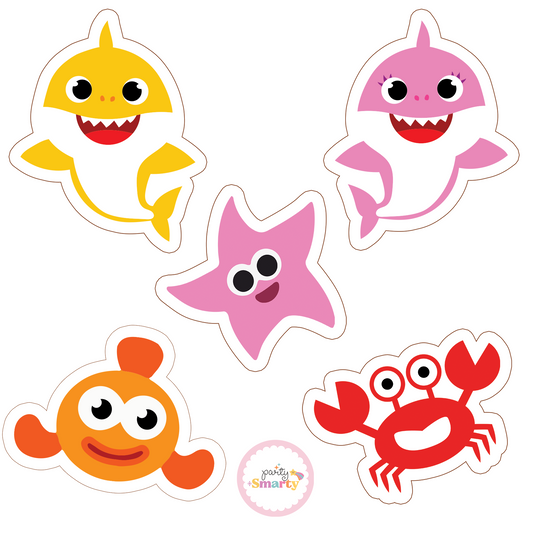 Baby Shark Cutouts