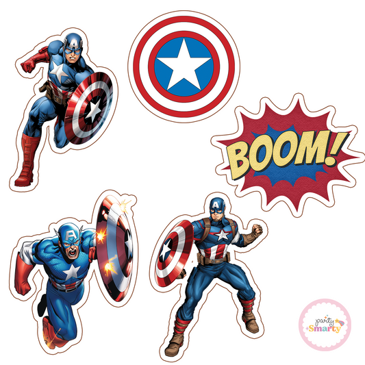 Captain America Cutouts