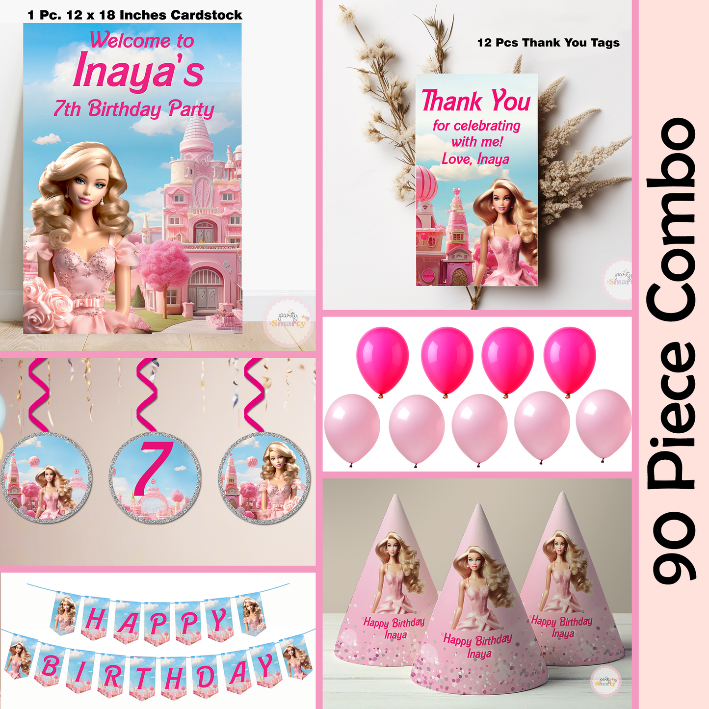 Barbie World Smarty Saver 90 Piece Combo