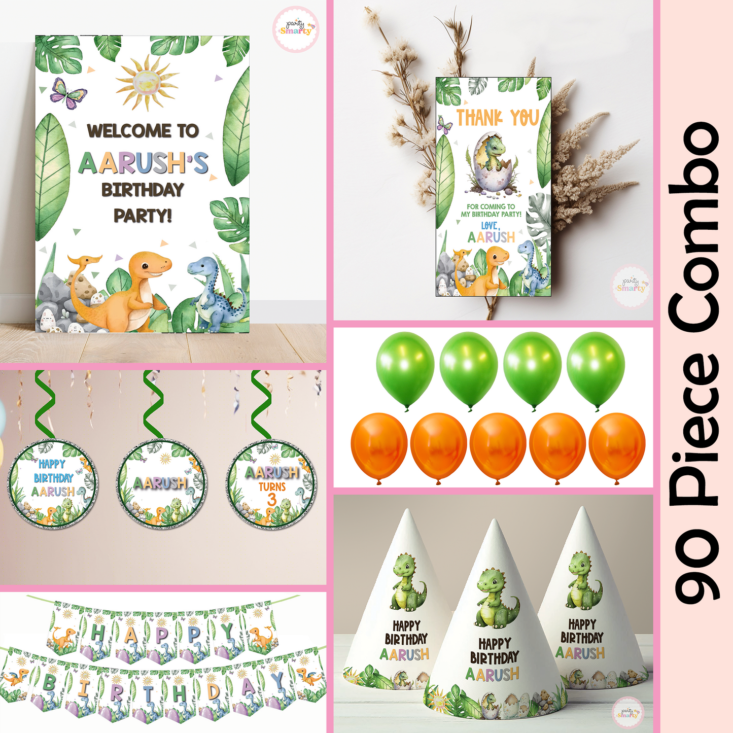 Dinosaur Smarty Saver 90 Piece Combo